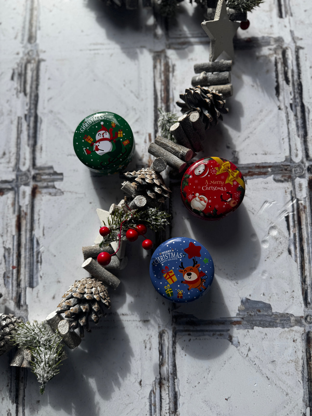 Christmas Tin - filled