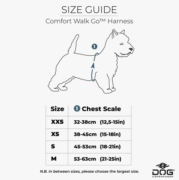 Dog Copenhagen Comfort Walk Go Step In Harness