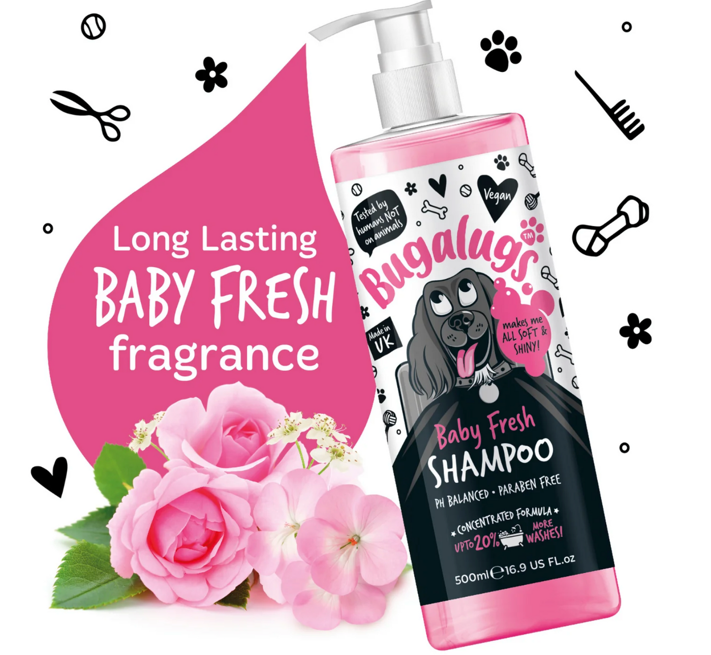 Bugalugs Shampoo Baby Fresh 250ml
