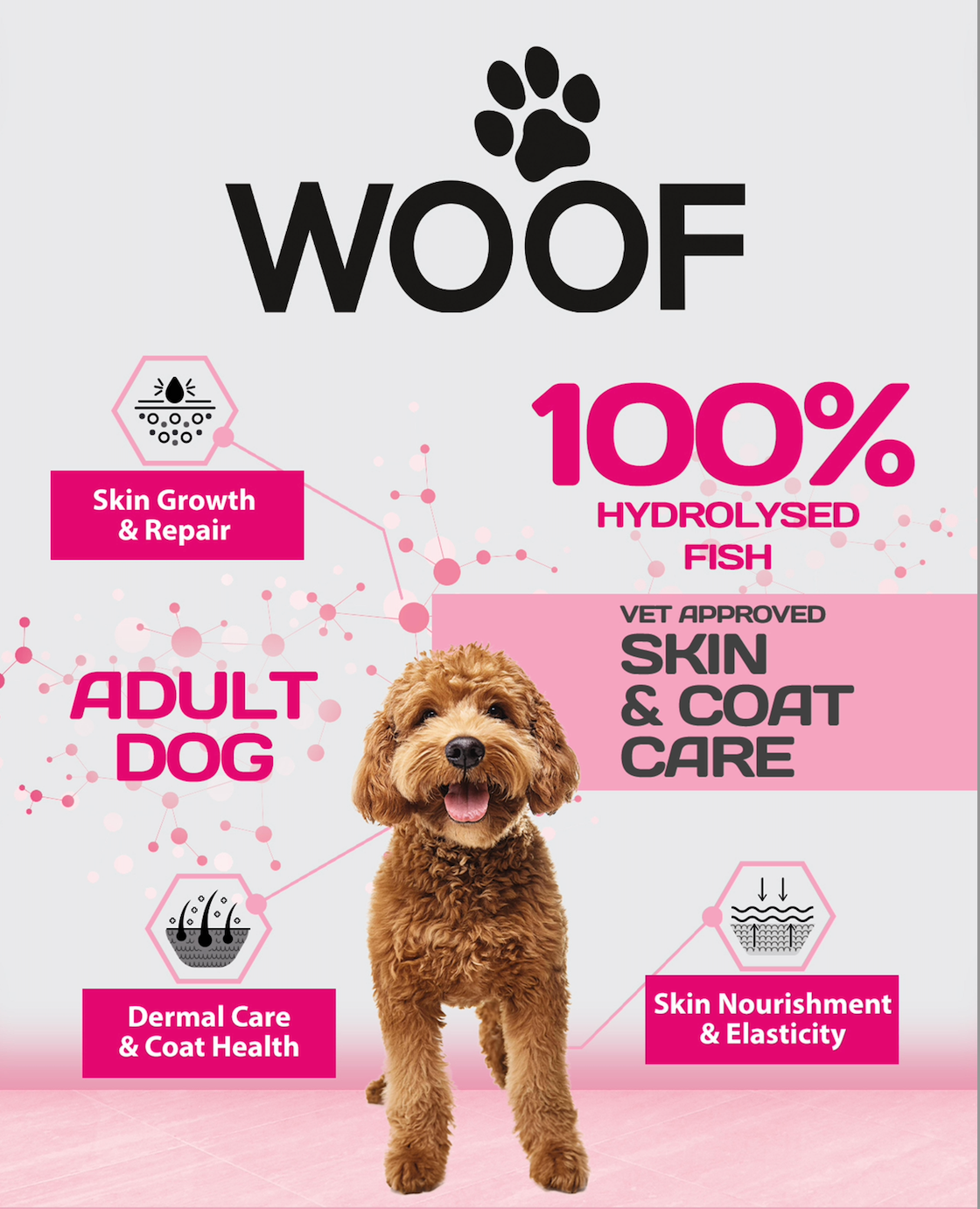 Dog Trainer Woof Dog Spa Pet Washer 360 Dog Cat Shower Hair Clean