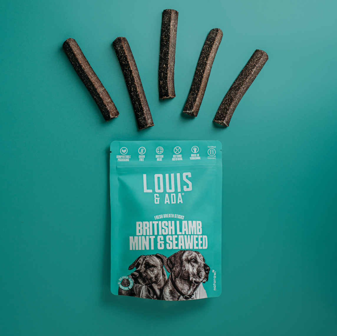 Louis & Ada British Lamb, Mint & Seaweed