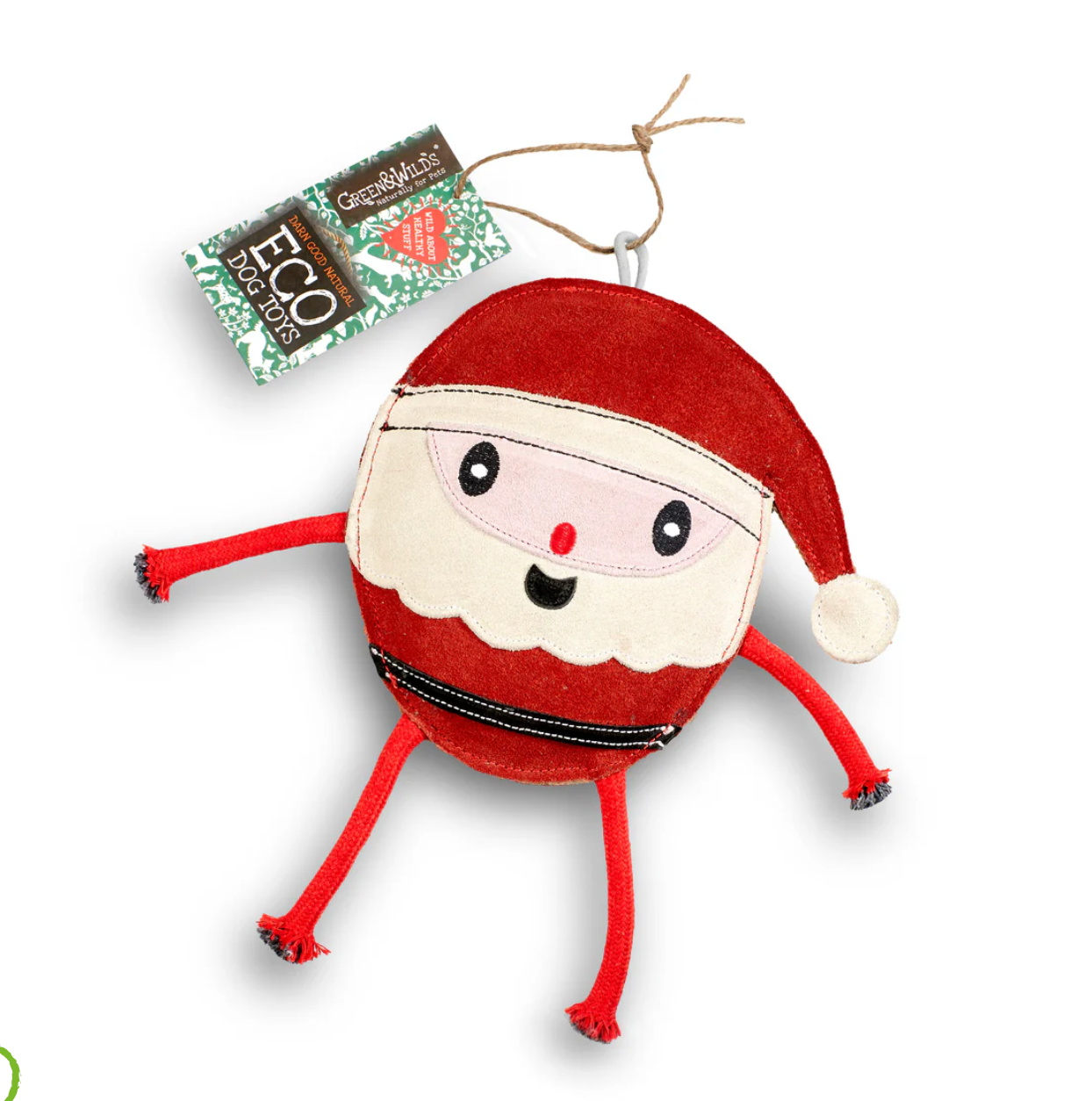 Green & Wilds Chris Christmas Eco Dog Toy