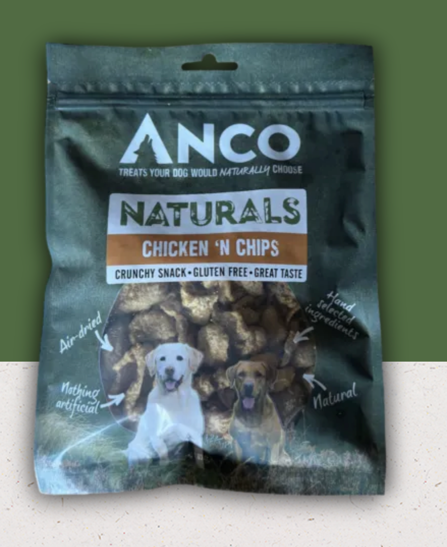 Anco Naturals Chicken In Chips 100g
