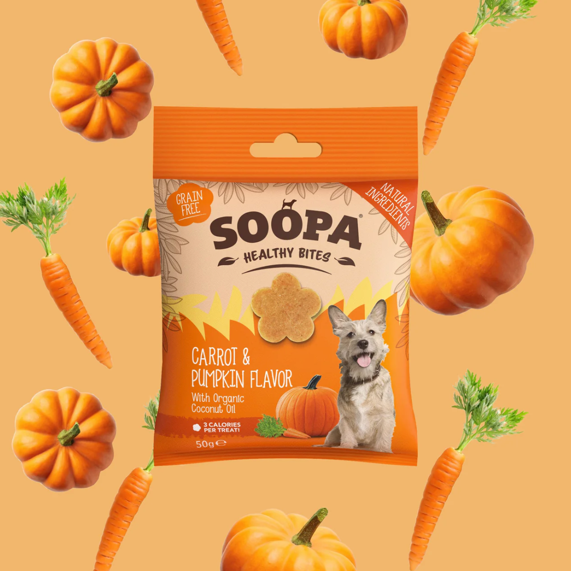 Soopa Healthy Bites Carrot & Pumpkin