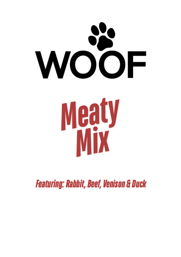 Woof Dry Dog Food Meaty Mix - 6kg Subscription only