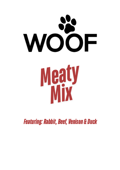 Woof Dry Dog Food Meaty Mix - 6kg Subscription only