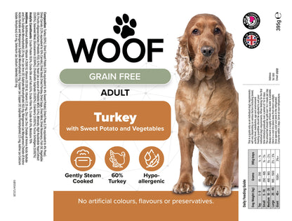 Woof Signature Collection Wet Food Tray - various flavours