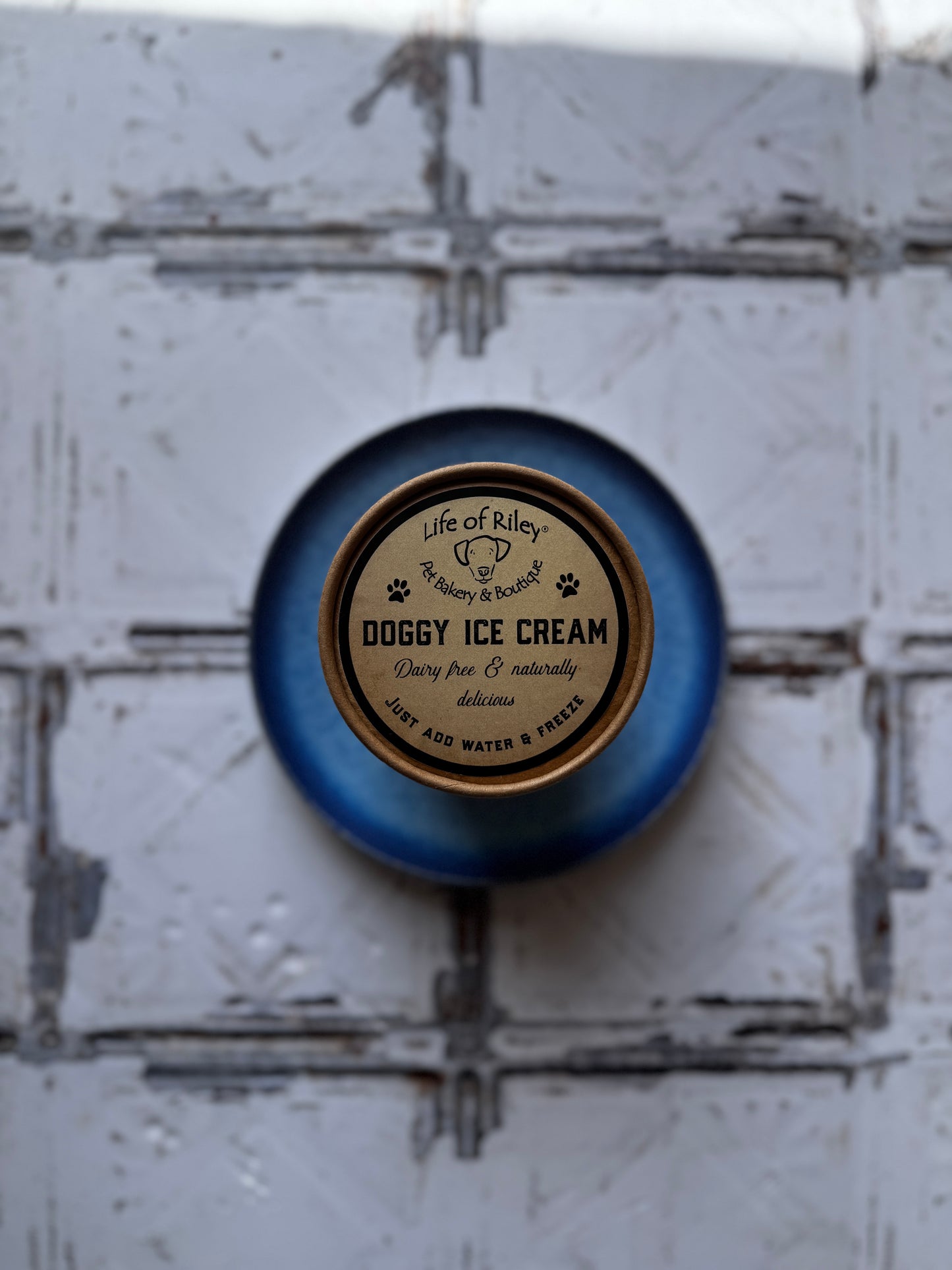 Life Of Riley Doggy Ice Cream Kit - Peanut Butter
