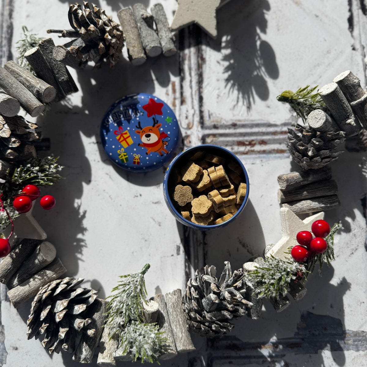 Christmas Tin - filled