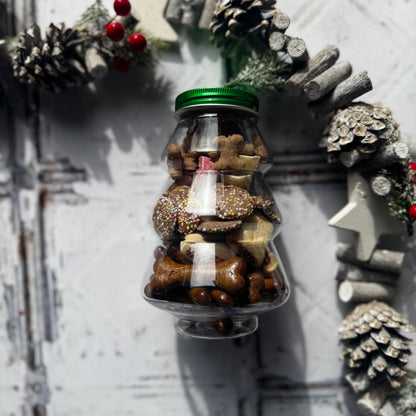 Christmas Tree Gift Jar