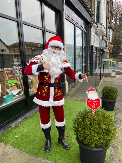 Meet Santa Paws in his Grotto Saturday 6th December at Woof The Dog Shop