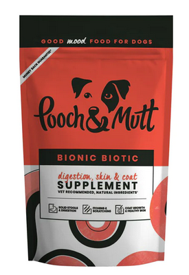 Pooch & Mutt Bionic Biotic - digestion, skin and coat supplement