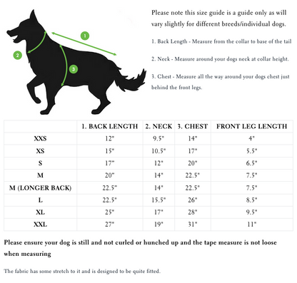 Pawsome Suits 4 Leg Fleece Dog Suit