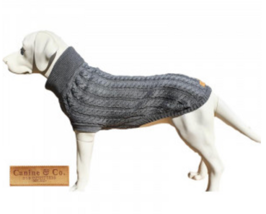 Canine & Co Cable Knit Jumper