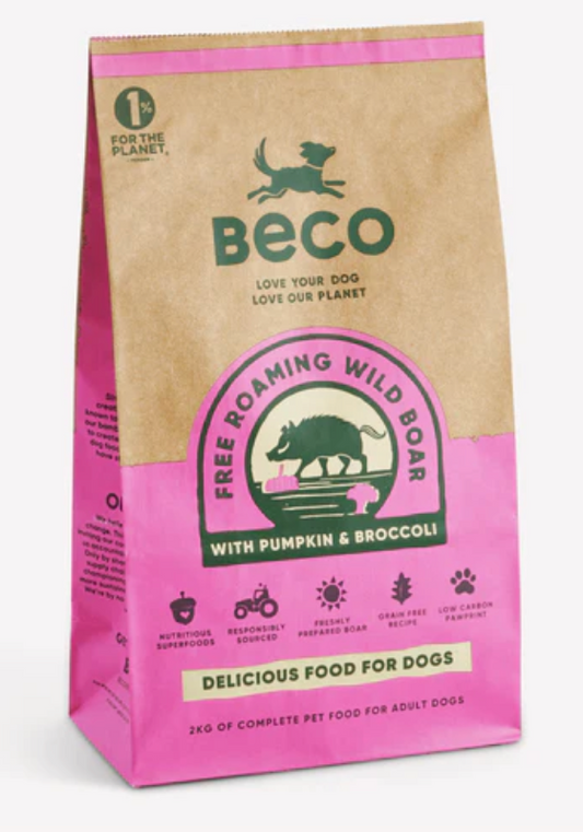 Beco Dry Dog Food. - Wild Boar 6kg