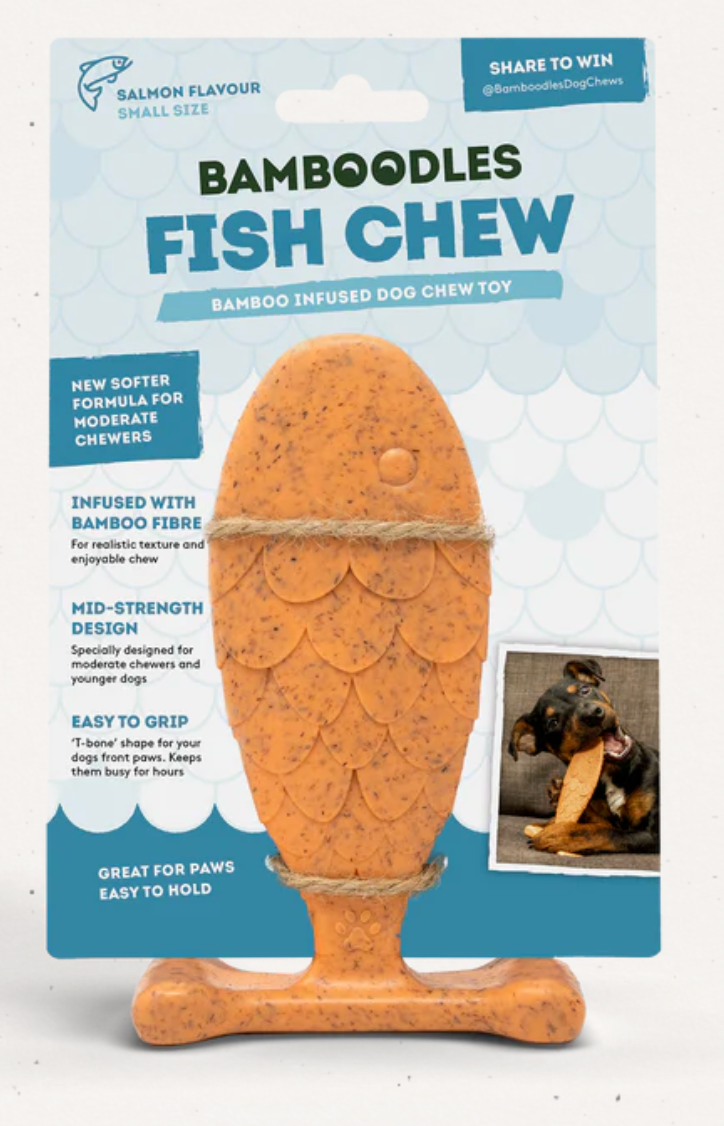 Bamboodles Fish Chew Toy