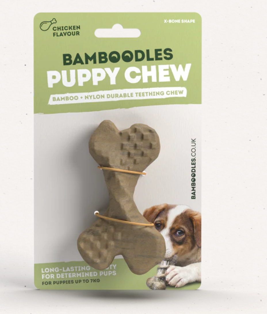 Bamboodles X Bone Chew Toy