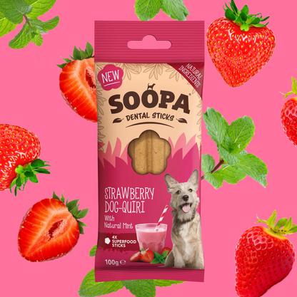 Soopa Dental Sticks 100g Various Flavours