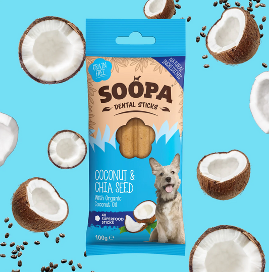 Soopa Dental Sticks 100g Various Flavours