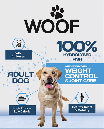 WOOF Hydrolysed Dry Dog Food Weight Control & Joint Care