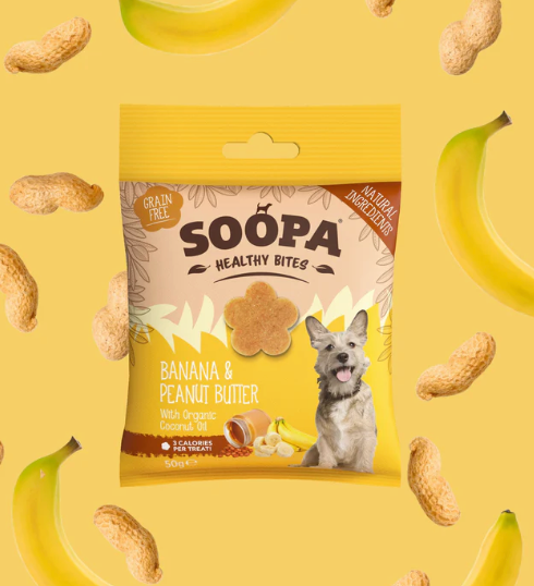 Soopa Healthy Bites Banana & Peanut Butter