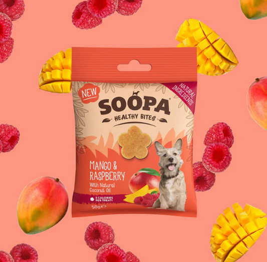 Soopa Healthy Bites Mango & Raspberry