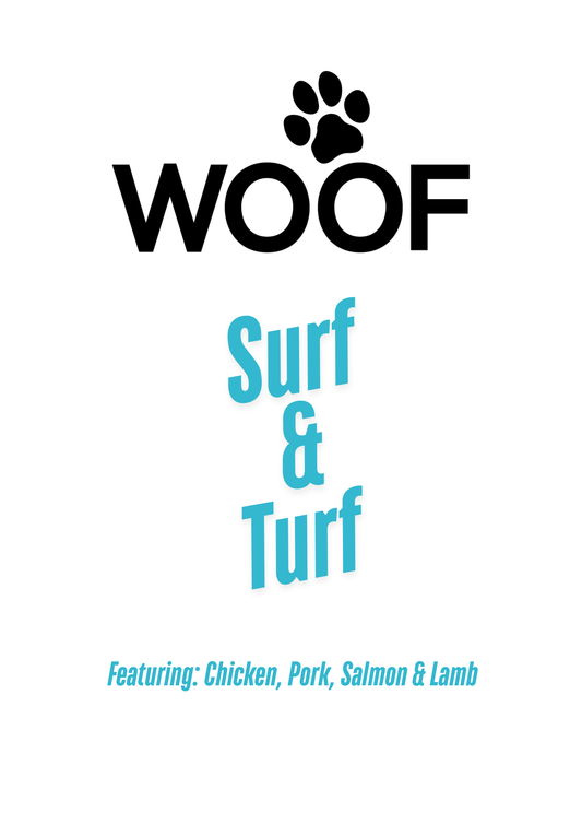 Woof Dry Dog Food Surf & Turf - 6kg subscription only
